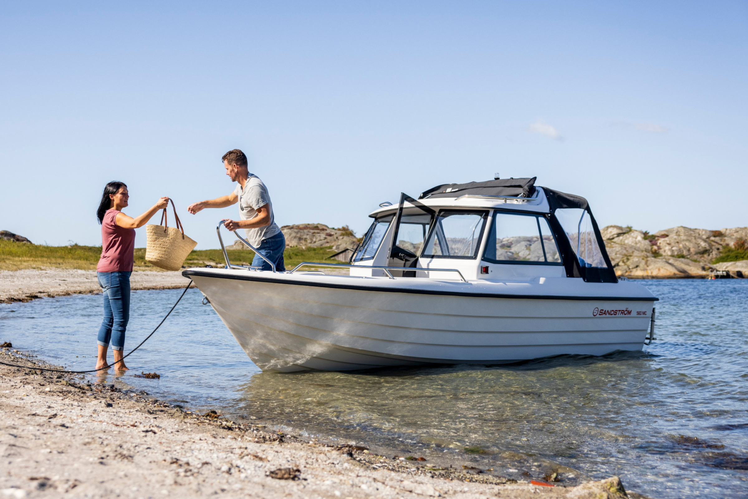 Sandström 560 MC – Kvarnbackens Båt AB